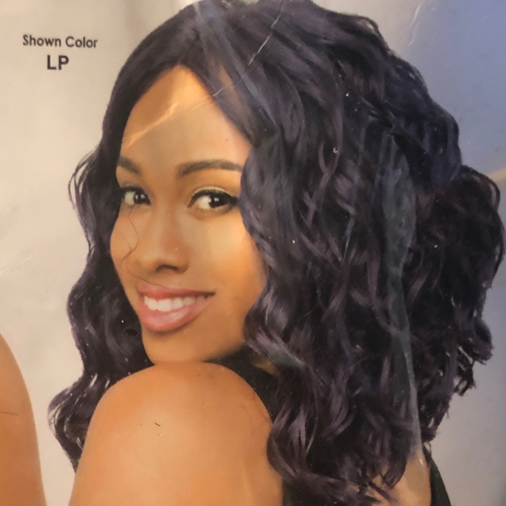 Lace front wig